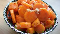 Carottes marinées pour l'apéritif