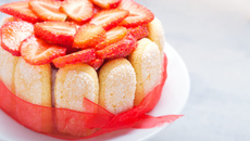 Charlottes aux fraises