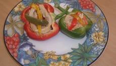 Poivrons farçis à la dinde orientale