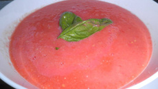 Poivron en gaspacho