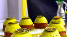 Mini-cake citron-pistache