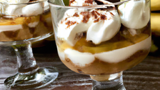 Verrine gourmande façon banoffee