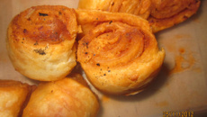 Palmiers au Pesto Rosso