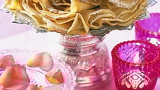 Crêpes à l'eau de rose