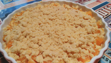 Crumble aux oranges