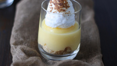 Tarte au citron en verrine