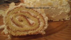 Bûche de Noël à la coco