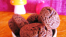 Mini moelleux au chocolat et à la purée d'amandes