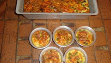 Pain de macédoine au saumon fumé