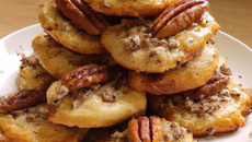 Biscuits Canelle miel Noix de pecan aux chocolat blanc