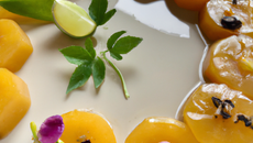 Douceur exotique au capucines et citron confit