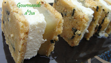 Double cheesecake concombre-wasabi