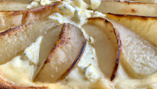 Tarte aux poires et reblochon