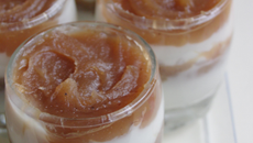 Verrine express à la crème de marron