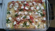 Gratin de courgettes (allégé)