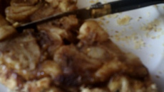 Tatin de navets au miel