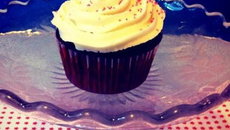Red velvet cupcake maison