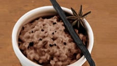 Riz au lait au chocolat pour petits et grands