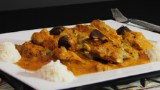 Poulet colombo aux épices et piment