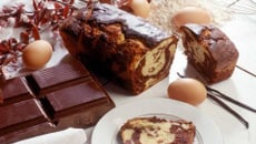 Gâteau marbré inratable