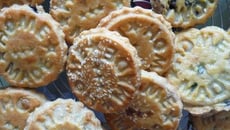 Sablés salés à la farine de pois chiche