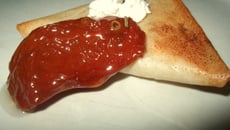 Samoussa Chèvre frais et tomates confites