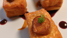 Croustillants de foie gras