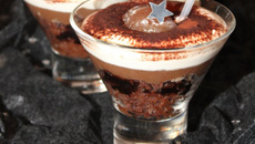 Trifle chocolat, marrons