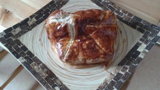 Carré d'agneau en croute de roquefort et brocolis