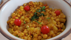 Pois chiche à l'indienne