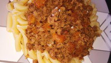Pâtes à la bolognaise de maman