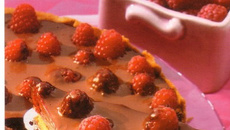 Tarte Framboises Chocolat