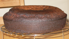 Génoise au chocolat noir