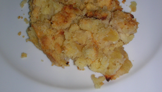Crumble aux pommes moelleux
