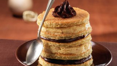 Petites bûches verticales comme un mille-feuille