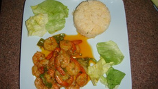 Crevettes à l'arabe'iata