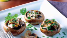 Champignons farcis minute