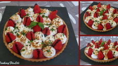 La Meringuette (tarte meringuée aux gariguettes)