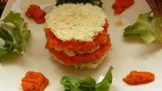 Millefeuilles de riz à la cardamome et carottes au gingembre