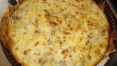 Quiche au Thon et Champignons