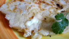 Naan au fromage ou cheese-naan