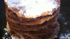 Millefeuille aux chocolats orange