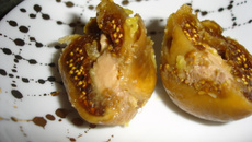 Figues farcies au foie gras