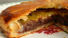 Galette des rois choco-citron