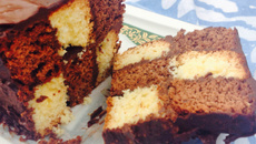 Gâteau surprise au chocolat