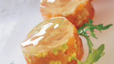 Ravioles de truite marinée aux épices