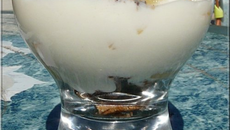 Verrine cookies et ananas