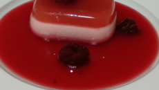 Crème framboise mûre à l'agar-agar
