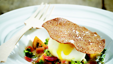 Œuf mollet et sa galette de sarrasin