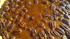 Tarte expresse chocolat et noix de pécan